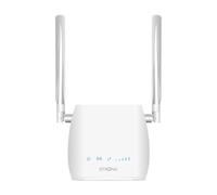 STRONG - Router WiFi 4G LTE 300M - hasta 150 Mbps 4G/300 Mbps WiFi - 1 Puerto RJ45 - Funciona con Todo Tipo de SIM - Uso Compartido de la Red Móvil - Antenas Desmontables - Fácil de Instalar - Blanco