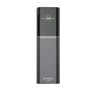 STRONG S-19 Batería Externa Portátil 12000mAh, Carga Rápida 176W con USB-C 140W PD 3.1 + UFCS, Pantalla TFT, Compatible con iPhone 16, Galaxy S24, MacBook, iPad, Ideal para Viajes y Aprobada para Avió