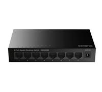 STRONG 8 Puertos RJ45 Gigabit Ethernet Switch|Función Auto MDI/MDX|Metal|Silencioso|Alta Velocidad|Ideal para Ampliar la Red Cableada|4 años de garantía