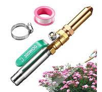 Strong Water Stream: Designed with high-pressure technology, this nozzle