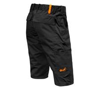 strongAnt Pantalones Cortos Cargo para Hombre Stretch, Ligero Pantalón Corto de Trabajo de Verano, Ajuste Slim, Pantalón Outdoor - Negro, Talla: 50