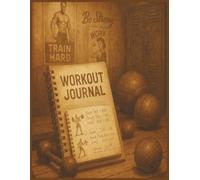 Stronger Every Day: Blank Workout Journal | 100 pages | 8.5 x 11