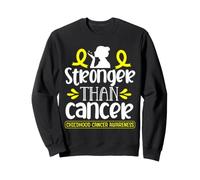 Stronger Than Cancer Childhood Cancer Awareness Men Women Sudadera