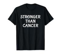 Stronger Than Cancer Design Survivor Más Fuerte Fuerza Camiseta