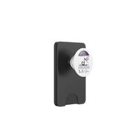 Stronger Than the Storm Psalm 93 Christian Purple Dragonfly PopSockets PopWallet para MagSafe