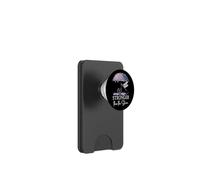 Stronger Than the Storm Psalm 93 Purple Dragonfly Christian PopSockets PopWallet para MagSafe