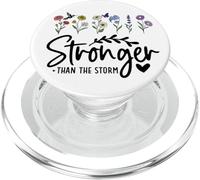 Stronger Than The Storm Sign,You Are Stronger Than The Storm PopSockets PopGrip para MagSafe