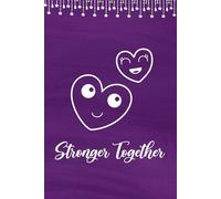 Stronger Together: A Blank Lined Partner Journal with Hearts