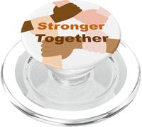 Stronger Together Apparels - Accesorio de Moda y decoración del hogar PopSockets PopGrip para MagSafe