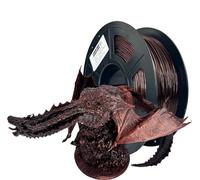 Stronghero3D Filamento PLA para impresora 3D de 1,75 mm, color rojo sombreado, cambio de color, precisión +/- 0,05 mm, peso neto 1 kg para Ender3 Cr10