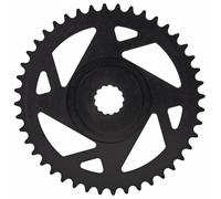 Stronglight 2286581603-Plato Plato, Adultos Unisex, Negro, 44 Zähne