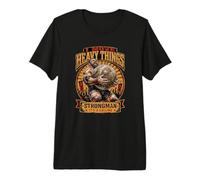 Strongman It's A Calling I Move Heavy Things Stones Lifting Camiseta Premium