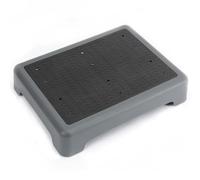 StrongTek Taburete de un Solo Paso para Adultos y Ancianos, Elevador de Escalera de plástico con Superficie y pies Antideslizantes, al Aire Libre, Plataforma de Movilidad de 350 Libras de Capacidad