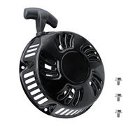 STRONGTHIUM Arranque de Cuerda Compatible con Honda GX340 GX390 11-13 CV, para Predator 420cc Generador Champion Duromax Lifan Loncin, Tirador de Arranque Retráctil, Rojo