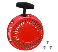 STRONGTHIUM Arranque de Cuerda Compatible con Predator 212cc Ghost 196cc, para Honda GX160 GX200, Coleman CT200U Mini Bike Go Kart Generador 3000-4500W, con 3 Tornillos, Rojo