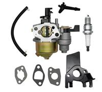 STRONGTHIUM Carburador Compatible con Honda GX160 GX200 GX120 5,5-6,5 CV, para Predator 212cc 224cc 196cc, Generador Motoazada Bomba de Agua, con Bujía y Juntas