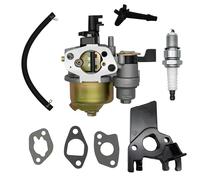Strongthium Carburador GX160 de 212 cc con kit de bujías aislantes para motores Honda GX200, GX120 de 5,5 y 6,5 hp, 196 cc, 200 cc, Predator de 212 cc y 224 cc.