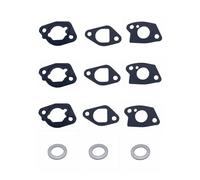 STRONGTHIUM Juego de Juntas de Carburador Compatible con Predator 212 GX160 GX200 196cc 224cc, Motoazada Generador Motobomba Mini Bike Kart, Reemplaza 16221-ZG9-T00 16212-ZH8-800