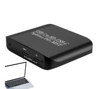 Stronrive Adaptador USB C a HD, divisor HD+USB, lector de conectores multipuerto portátil 4K a 60Hz para monitor, teléfono, tabletas, trabajo, oficina, hogar