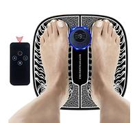 Stronrive Alfombrilla masajeadora de pies - Alfombrilla de Masaje para pies con estimulador de Puntos de acupuntura,Máquina masajeadora Inteligente de microcorriente con cojín para pies de Masaje