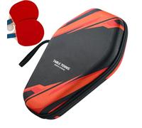 Stronrive Funda De Mesa Tenis Raqueta | Carcasa Dura Palas Pong | Organizador Estable Bolsa Almacenamiento Seguro | para Aficionados Principiantes Profesionales Práctica Interior Exterior Deporte