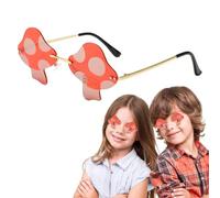 Stronrive Gafas de sol tipo hongo,Gafas de sol para festivales de