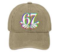 Stronrive Gorras de béisbol para mujer, diseño de impresión ajustable, protección solar, para niños, niñas, jóvenes, adolescentes, senderismo, viajes, playa, deportes, pesca, camping, picnic, caqui