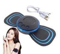 Stronrive masajeador Corporal EMS - Espalda Baja EMS | Almohadilla masajeador Muscular Inteligente portátil para Pulso Cuello Hombro