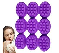 Stronrive Moldes de jabón de Barra de Masaje de Silicona | Cepillo Antiadherente para Cabello Rizado,Moldes fáciles de desmoldar para Cabello Grueso y Largo, Suministros Aptos para lavavajillas
