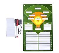 Stronrive Pizarra para Banquillo De Sóftbol | Tarjetas Didácticas Borrables para Béisbol | Pizarra Doble Cara Magnética para Entrenamientos De Equipos Juveniles Y Escolares
