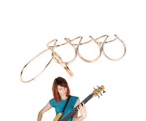 Stronrive Púas de pulgar para guitarra,Púas de dedo de guitarra de mariposa - Púas de dedo de guitarra portátiles | Púas duraderas para guitarra y bajo, sensación rítmica mejorada para guitarra, bajo,