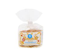 Stroopwafels de Caramelo Sin Gluten en Bolsita con Clip (8 piezas) - Galleta holandesa con caramelo y vainilla Bourbon - Sin colorantes ni conservantes artificiales, ideal como regalo