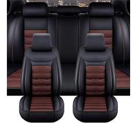 StRoux Fundas Asientos Coche para Kia Sportage NQ5 1994-2024, Cuero Juegos De Cubreasientos Delanteros Y Traseros Impermeable Respirable Cómodo Protector Interior Accesorios,E/Black-Coffee