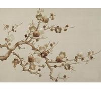 STROXTH WALLPAPER Papel Pintado 3d Árboles Grandes De Estilo Vintage 200cmx140cm Motivos De Flores Y Pájaros De Estilo Chino 3D Fotográfico Sala Estar Dormitorio Decoración Papel