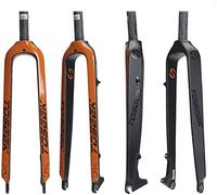 STRTG Horquilla Rígida De Bicicleta Horquillas Delanteras De Bicicleta De Carbono Completo Freno De Disco Horquilla Rígida Horquilla De Bicicleta MTB Accesorios De Bicicleta Recta E,29inch