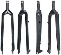 STRTG Horquilla Rígida De Bicicleta Horquillas Delanteras De Bicicleta De Carbono Completo Freno De Disco Horquilla Rígida Horquilla De Bicicleta MTB Accesorios De Bicicleta Recta A,26inch