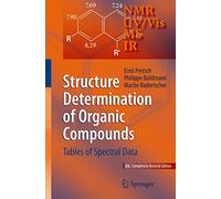 Structure Determination of Organic Compounds: Tables of Spectral Data