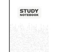 Structured Study Notebook: Effective Note-Taking with Title, Cue, Notes, and Summary Sections