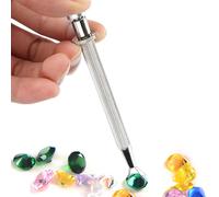 Strumento Raccolta Gemme - 29 g Cattura Gioielli, Attrezzo Professionale Per Creazione Pendenti | Per Artigianato Montaggio Restrizione Invisibile Laterale Chiusura Collane