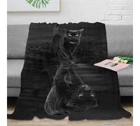 Strunt Animal Manta De Vellón De Manta De Impresa 3D para Niños Adultos Manta De Inspiración De Felpa para Cama Sofá 60x80inch(150x200cm)