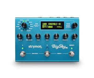 Strymon BigSky MX Reverb Pedal de efectos de guitarra para guitarra eléctrica y acústica, sintetizadores, voz y teclados