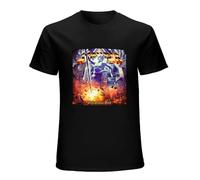 Stryper God Damn Evil - Camiseta de moda para hombre, 20, 30, 40, 50 cumpleaños, color negro, Negro, M