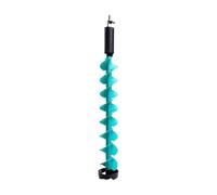 STSFXIF Barrena Hielo Nailon con Base Flotan Liviana Barrena Hielo Compatible con Taladro Eléctrico Elástica para Excursiones en perficies Heladas Helados,