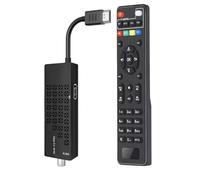 Sttejlbho Descodificador TDT HD Sintonizador TDT HD Compatible con Decodificador DVB T2 H265 HD Euroconector TDT HD Full HD 1080p para WiFi Enchufe UE