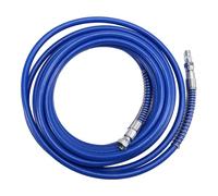 Sttejlbho Manguera de PulverizacióN de Pintura Sin Aire de 1/4 Pulgadas Pulverizador de Pintura Universal de Alta PresióN Tubo de Fibra Flexible 3300 PSI (25 Pies, Azul)