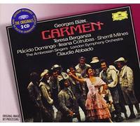 Stuart Harling (Baritone), Robert Lloyd (Bass), Sherrill Milnes (Baritone), Placido Domingo (Tenor), Ileana Cotrubas (Soprano), Alicia Nafé (Mezzo Soprano), Yvonne Kenny (Soprano), Geoffrey Pogson (Tenor), Gordon Sandison (Baritone), Leslie Fyson (Bass Baritone), Shirley Minty (Mezzo Soprano), Teresa Berganza (Mezzo Soprano), Jean Lainé (Tenor), Richard Amner (Bass), George Main (Spoken Vocals), - BIZET: Carmen / Abbado, Berganza, Domingo, Cotrubas, Milnes, Harding, London Symphony Orchestra