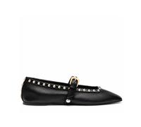 Stuart Weitzman - Perry Mary Jane Flat - Shoes - Mujer - Negro - 37 EU -
