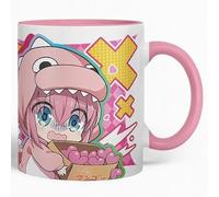 Stuasas Bocchi The Rock Anime Mug, 300 ml de cerámica, regalo para aficionados al anime (c)
