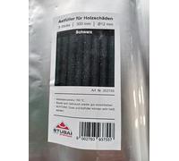 Stubai 252150 - Pack de 9 barras de reparación para madera (300 ml) color negro