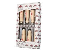 Stubai 353106 - Pack de 6 piezas para formón esquinado